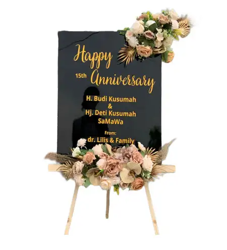 Papan Bunga Akrilik Buay Pemaca