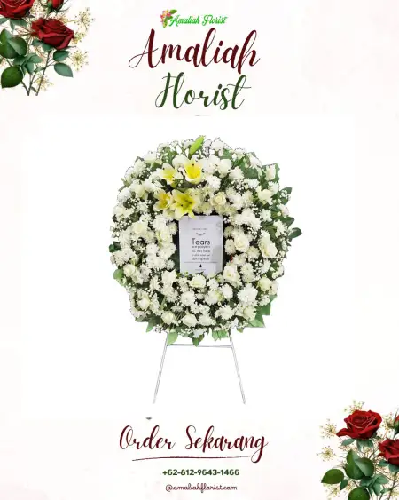 Krans Bunga Duka Buay Pemaca